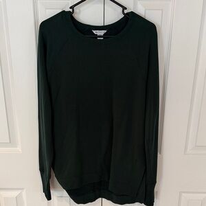 Athleta Dark Green Sweatshirt